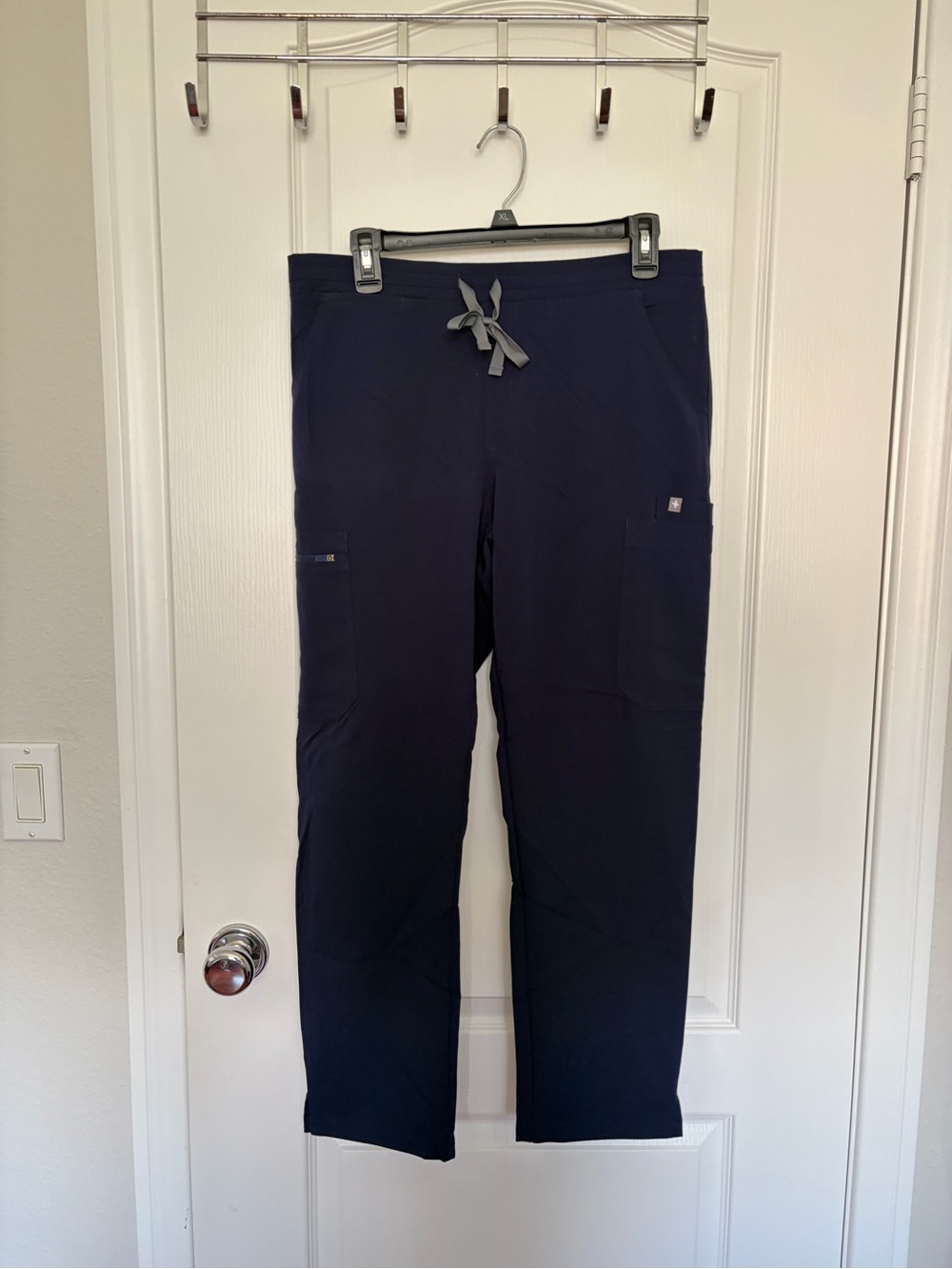 FIGS Navy Scrub Skinny Pants